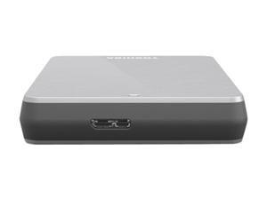 Toshiba Canvio 1 TB USB 3.0 External Hard Drive - Silver